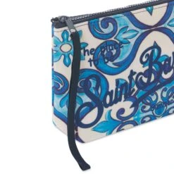 MC2 Saint Barth Aline Scuba Pochette With Majolica Print -Chic Carry Deals Store ALLINE 27