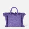 MC2 Saint Barth Colette Purple Terry Soft Handbag -Chic Carry Deals Store COL0011 07536D colette terry handbag purple 1
