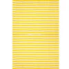 MC2 Saint Barth Classic Honeycomb Fouta With Yellow Stripes -Chic Carry Deals Store Foutas cotton yellow striped 3