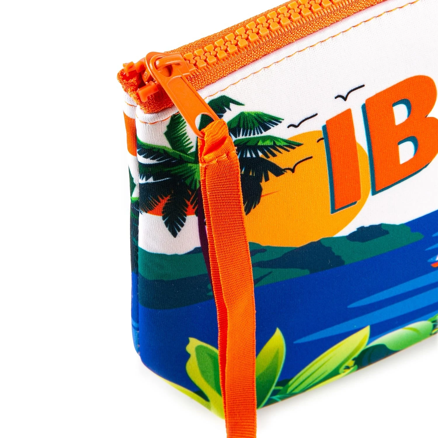 MC2 Saint Barth Aline Scuba Pochette With Ibiza Postcard Print 4 MC2 Saint Barth Aline Scuba Pochette With Ibiza Postcard Print - Image 2