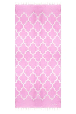 MC2 Saint Barth Soft Jacquard Fouta With Print