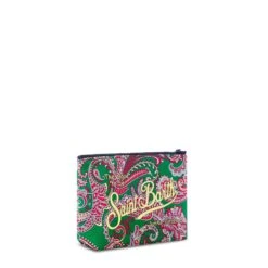 MC2 Saint Barth Aline Scuba Pochette With Multicolor Paisley Print -Chic Carry Deals Store MC2 aline bag scuba3