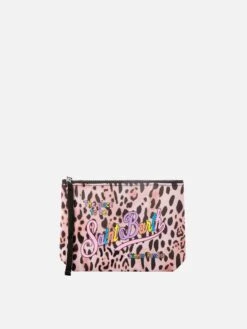 MC2 Saint Barth Aline Scuba Pochette With Animalier Print