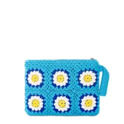 MC2 Saint Barth Parisienne Crochet Pochette With Daisy Embroidery -Chic Carry Deals Store MC2 parisienne bag crochet4
