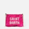 Parisienne Fuchsia Sequined Pochette With Shoulder Strap -Chic Carry Deals Store SB77AR F 1 085a8841 bcef 4acf be27 87cba30b5284
