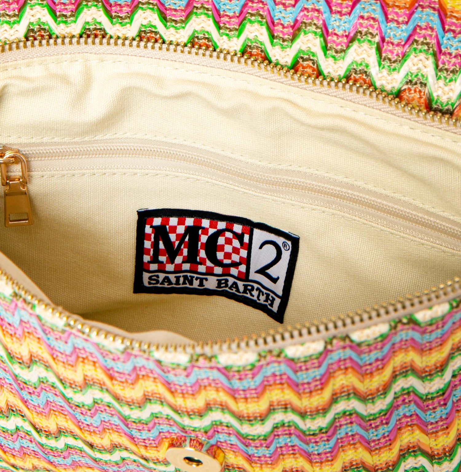 MC2 Saint Barth Straw Pochette With Fringes 7 MC2 Saint Barth Straw Pochette With Fringes - Image 5