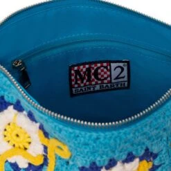 MC2 Saint Barth Parisienne Crochet Pochette With Daisy Embroidery -Chic Carry Deals Store VANITY 94