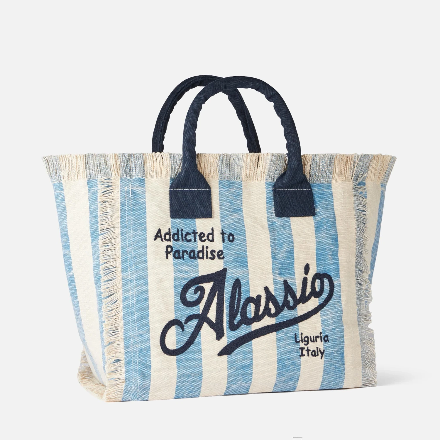 MC2 Saint Barth Vanity Canvas Shoulder Bag With Alassio Print 6 MC2 Saint Barth Vanity Canvas Shoulder Bag With Alassio Print - Image 4