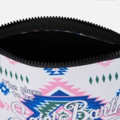 MC2 Saint Barth Aline Scuba Pochette With Ikat Print -Chic Carry Deals Store aline bag ikat white 3