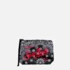 Aline Wooly Pochette With Black Bandanna Print 1 Aline Wooly Pochette With Black Bandanna Print -Chic Carry Deals Store aline bandana black 01
