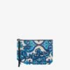 MC2 Saint Barth Aline Scuba Pochette With Majolica Print -Chic Carry Deals Store aline maiolica blue 01