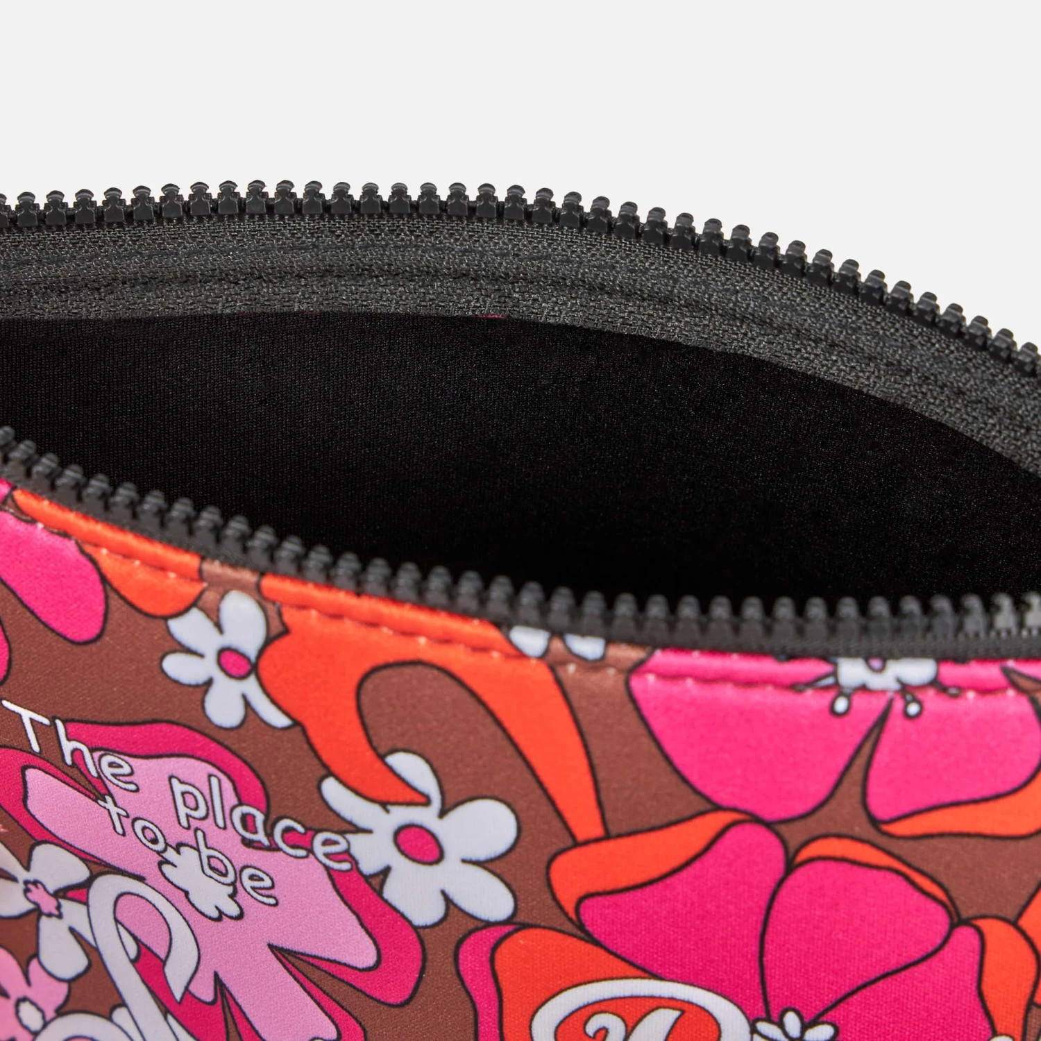 MC2 Saint Barth Aline Scuba Pochette With Multicolor Flower 5 MC2 Saint Barth Aline Scuba Pochette With Multicolor Flower - Image 3