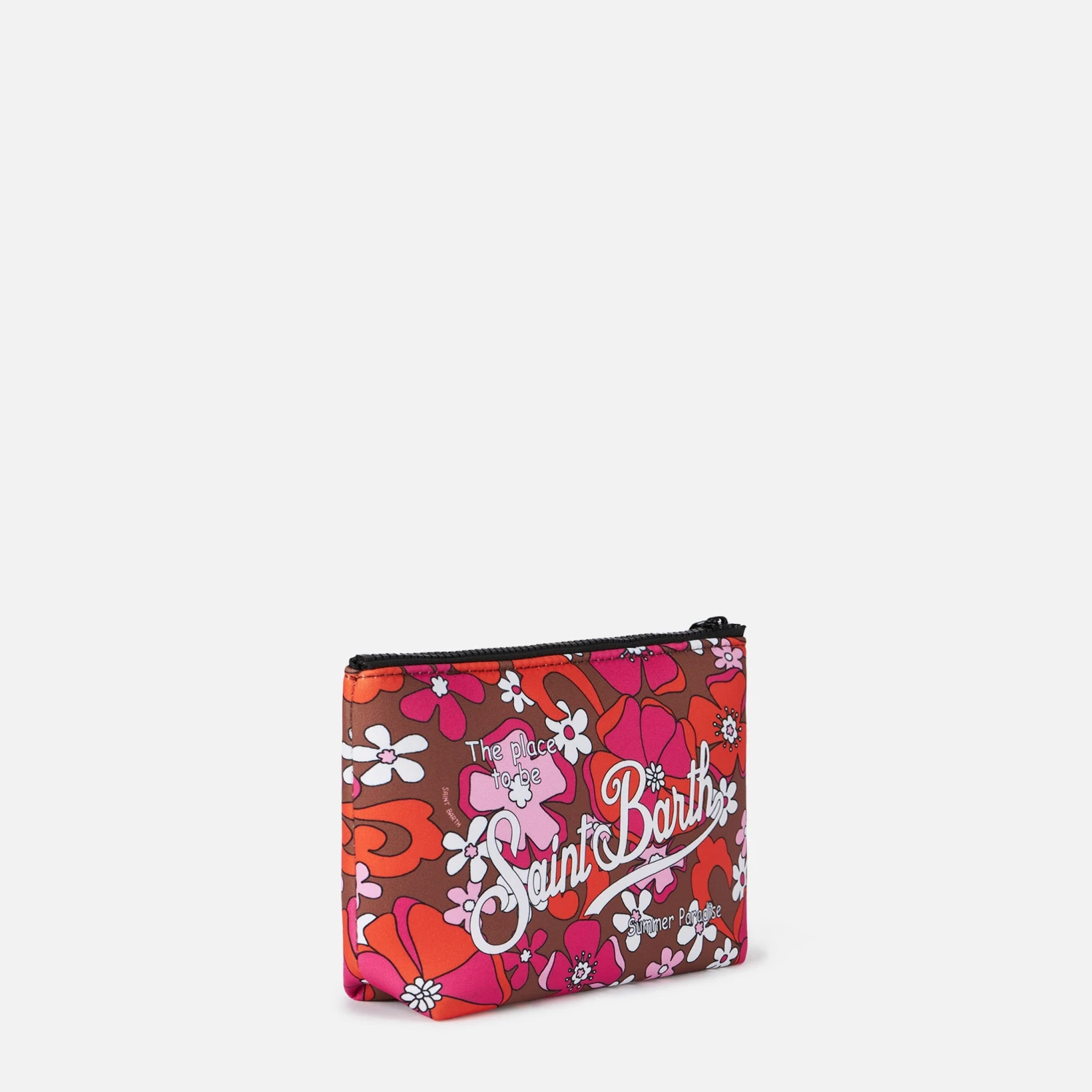 MC2 Saint Barth Aline Scuba Pochette With Multicolor Flower 6 MC2 Saint Barth Aline Scuba Pochette With Multicolor Flower - Image 4