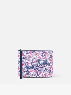 MC2 Saint Barth Aline Scuba Pochette With Crab Print