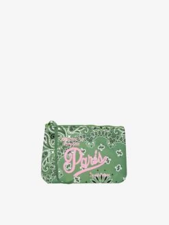 Aline Scuba Bandanna Pochette With Paris Print