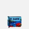 MC2 Saint Barth Aline Scuba Pochette With Saint Barth Postcard Print -Chic Carry Deals Store aline pochette small scuba22copia