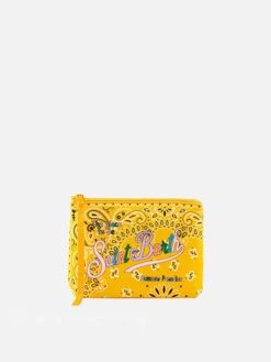 MC2 Saint Barth Aline Scuba Pochette With Bandanna Print