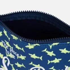 MC2 Saint Barth Aline Scuba Pochette With Shark Print -Chic Carry Deals Store aline terry pochette fluo 3