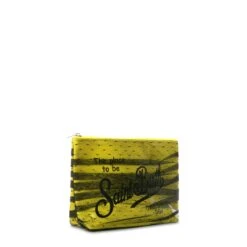 MC2 Saint Barth Aline Yellow Scuba Pochette With Tulle -Chic Carry Deals Store aline tulle yellow 3
