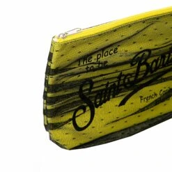 MC2 Saint Barth Aline Yellow Scuba Pochette With Tulle -Chic Carry Deals Store aline tulle yellow 4