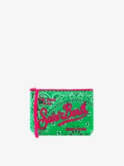 MC2 Saint Barth Aline Scuba Pochette With Saint Barth Bandanna Print