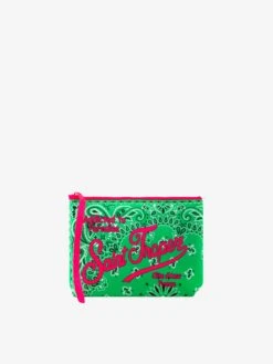 MC2 Saint Barth Aline Scuba Pochette With St. Tropez Bandanna Print