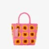 MC2 Saint Barth Sunflower Crochet Bag -Chic Carry Deals Store bag crochet flower pink 1