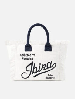 MC2 Saint Barth Vanity Terry Shoulder Bag With Ibiza Embroidery