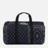 MC2 Saint Barth Travel Duffel Bag With Black Bandanna Print -Chic Carry Deals Store bandanna travel duffel bag 1