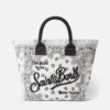 MC2 Saint Barth Vanity Canvas Shoulder Bag With Bandanna Print 1 MC2 Saint Barth Vanity Canvas Shoulder Bag With Bandanna Print -Chic Carry Deals Store bandanna white canvas vanity bag 1copia