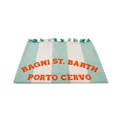 MC2 Saint Barth Lightweight Fouta With Porto Cervo Embroidery -Chic Carry Deals Store beach towel fouta pcervo2