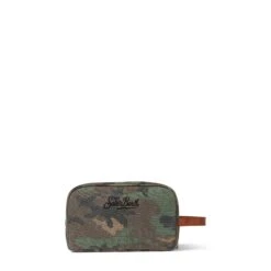 MC2 Saint Barth Military Green Canvas Beauty Case