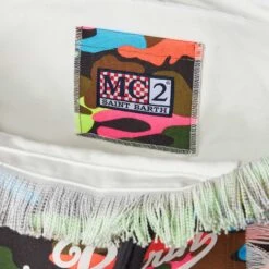 MC2 Saint Barth Vanity Canvas Shoulder Bag With Fluo Camouflage Print -Chic Carry Deals Store camouflage vanity shoulder bag 4