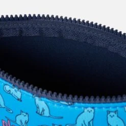 MC2 Saint Barth Aline Scuba Pochette With Cats Print -Chic Carry Deals Store cat print scuba pochette 3