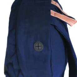 Blue Canvas Backpack -Chic Carry Deals Store cody 61 apertura cuffie 3