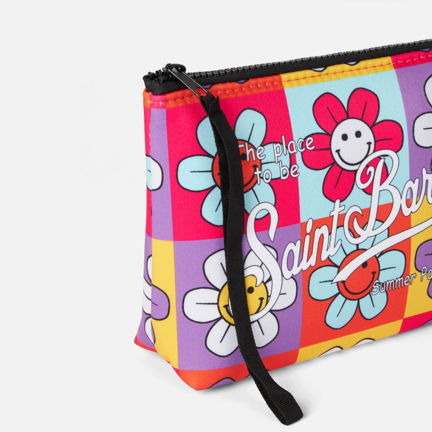 MC2 Saint Barth Aline Scuba Pochette With Daisy Smile Print 4 MC2 Saint Barth Aline Scuba Pochette With Daisy Smile Print - Image 2