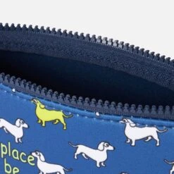 MC2 Saint Barth Aline Scuba Pochette With Dog Print -Chic Carry Deals Store dog scuba aline pochette 3