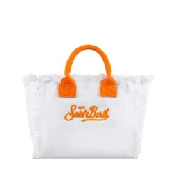 MC2 Saint Barth Colette Canvas Bag With Ibiza Postcard Print -Chic Carry Deals Store dress postcard ibiza bags2