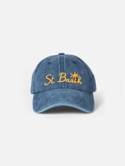 MC2 Saint Barth Denim Cap With St. Barth Embroidery
