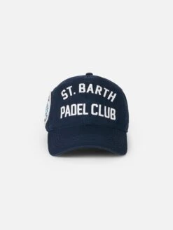 MC2 Saint Barth Baseball Cap With St. Barth Padel Club Embroidery
