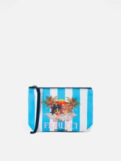 MC2 Saint Barth Aline Scuba Pochette With Fiorucci Print | FIORUCCI SPECIAL EDITION