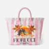 MC2 Saint Barth Vanity Canvas Shoulder Bag With White And Pink Stripes And Fiorucci Angels Print | FIORUCCI SPECIAL EDITION -Chic Carry Deals Store fiorucci canvas vanity bag 1 86b9dabe b90f 42ba 9569 99c0eee3e2d2