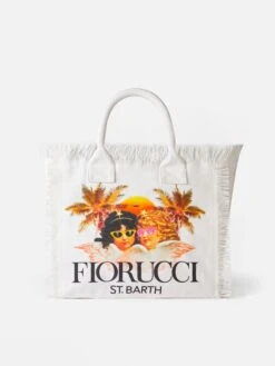 MC2 Saint Barth Vanity White Canvas Shoulder Bag With Fiorucci Angels Print | FIORUCCI SPECIAL EDITION -Chic Carry Deals Store fiorucci canvas vanity bag 2 09d08ac1 af4f 4c2e b48e 77b61f18500e