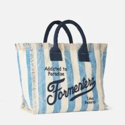 MC2 Saint Barth Vanity Canvas Shoulder Bag With Formentera Print -Chic Carry Deals Store formentera canvas vanity bag 3