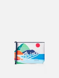 MC2 Saint Barth Aline Scuba Pochette With Ibiza Print