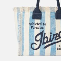 MC2 Saint Barth Vanity Canvas Shoulder Bag With Ibiza Print -Chic Carry Deals Store ibiza vanity canvas bag 5