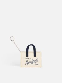 MC2 Saint Barth Canvas Key Holder With Saint Barth Logo