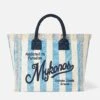 MC2 Saint Barth Vanity Canvas Shoulder Bag With Mykonos Print 1 MC2 Saint Barth Vanity Canvas Shoulder Bag With Mykonos Print -Chic Carry Deals Store mykonos vanity canvas bag 01