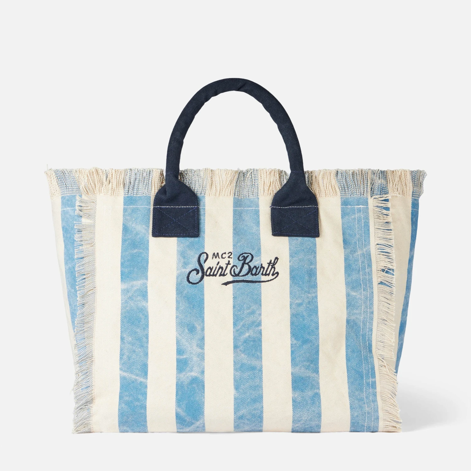MC2 Saint Barth Vanity Canvas Shoulder Bag With Mykonos Print 5 MC2 Saint Barth Vanity Canvas Shoulder Bag With Mykonos Print - Image 3