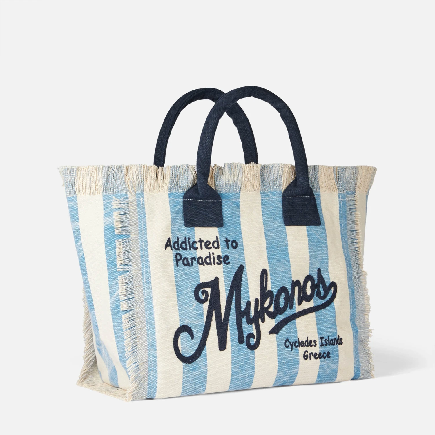 MC2 Saint Barth Vanity Canvas Shoulder Bag With Mykonos Print 6 MC2 Saint Barth Vanity Canvas Shoulder Bag With Mykonos Print - Image 4